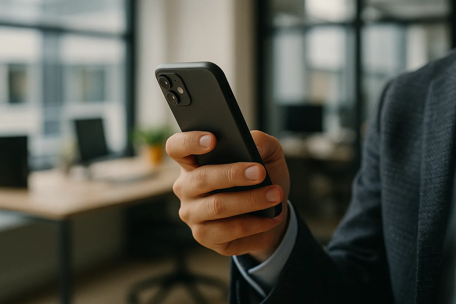Hintergründe für Bewerbungsfotos – moderner Bürolook