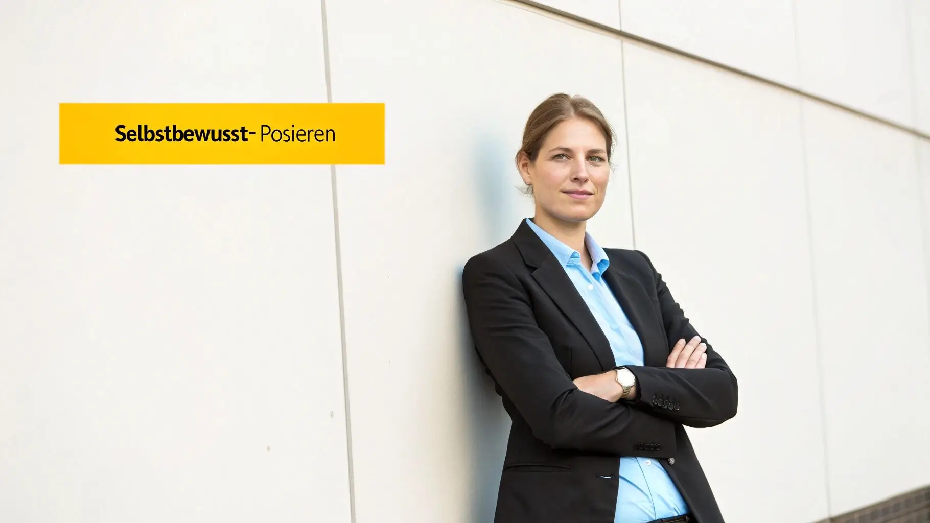 Selbstbewusst Posieren