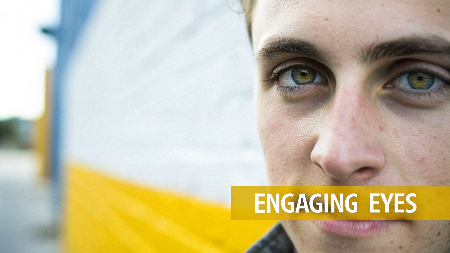 Focus on Eyes and Expression