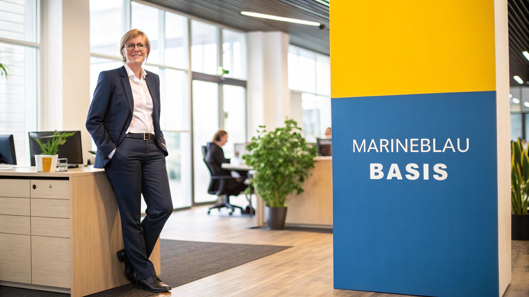 1. Die Macht von Marineblau als professionelle Basis