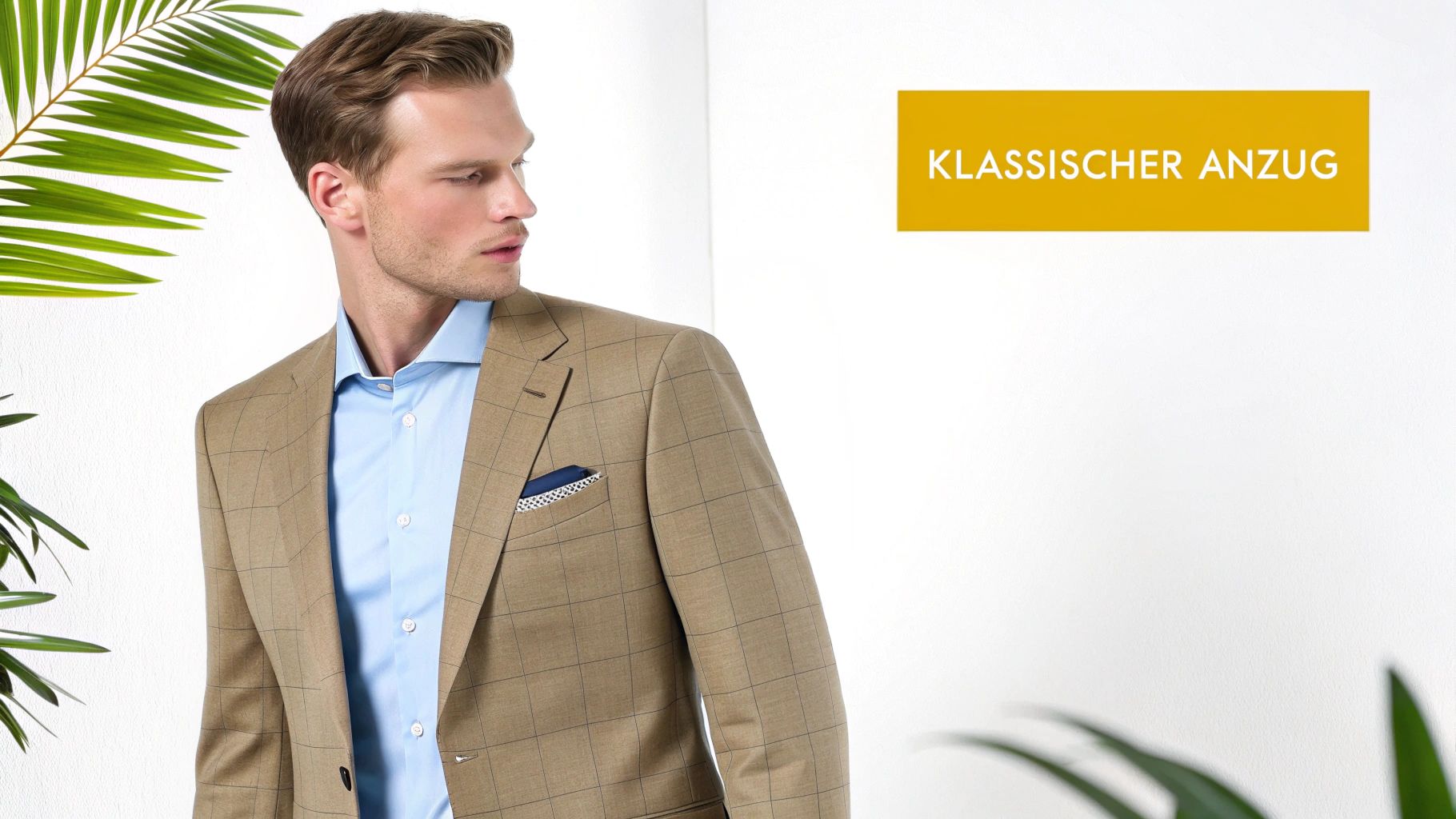 Klassischer Business-Anzug für Männer