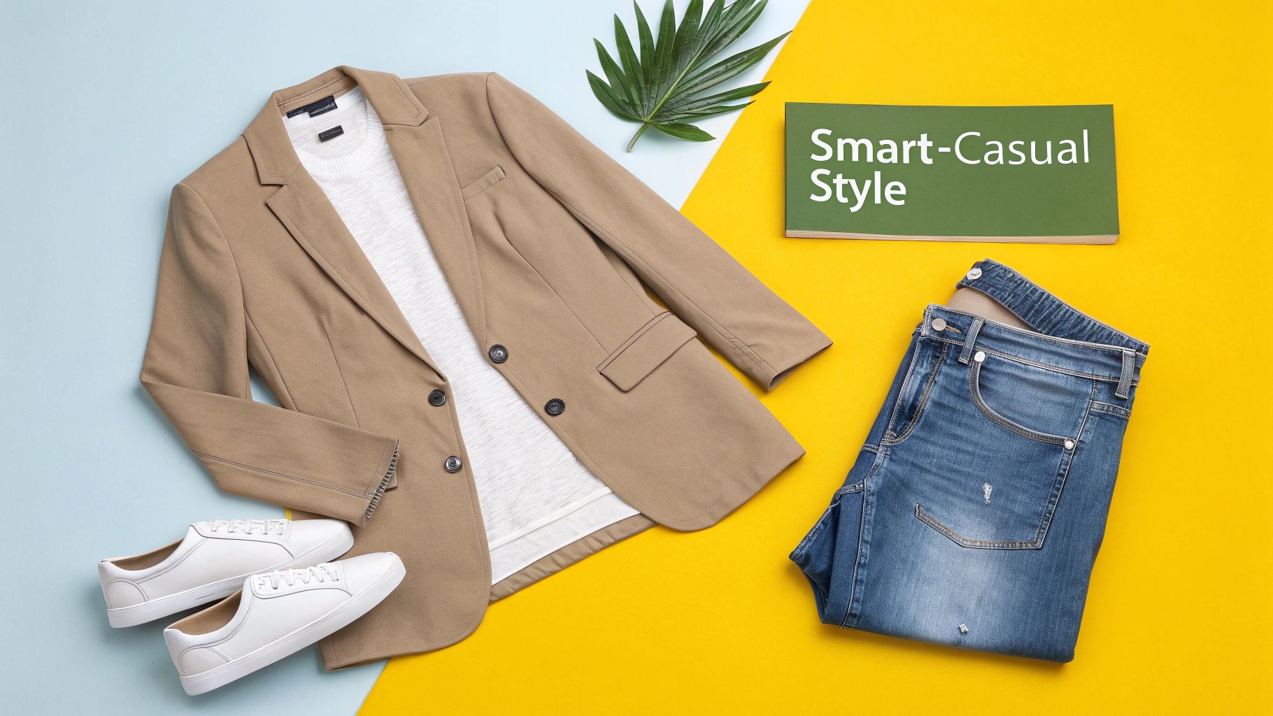 Elegantes Kleid mit Blazer-Kombination