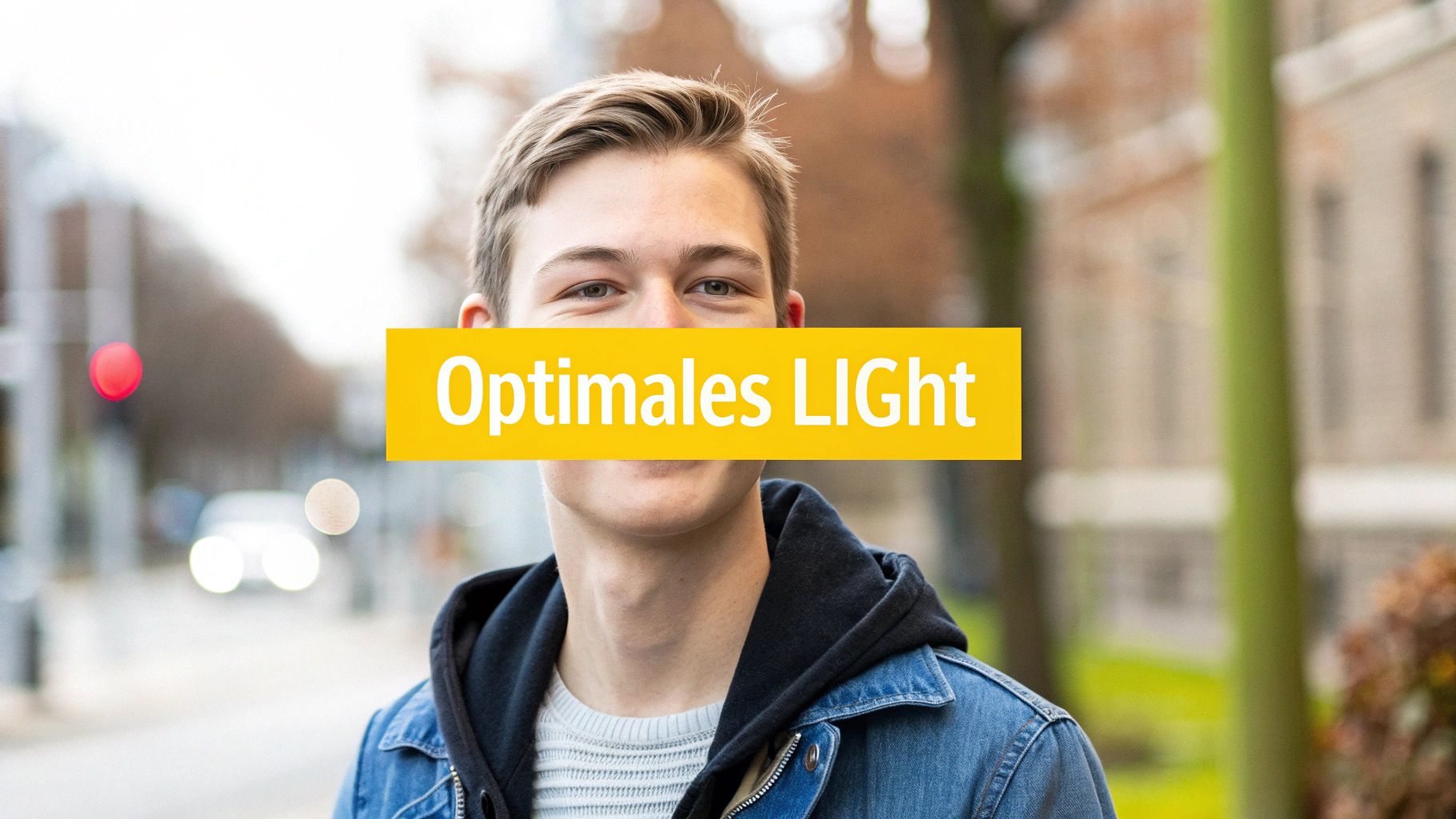 Technische Details des Bewerbungsfotos