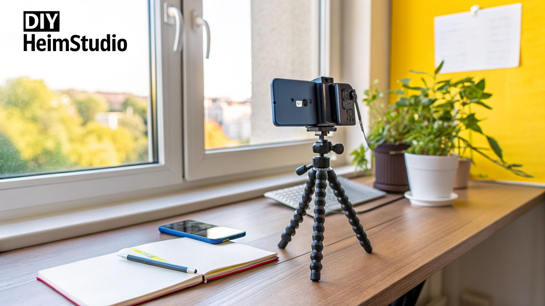 DIY-Heimstudio mit Smartphone
