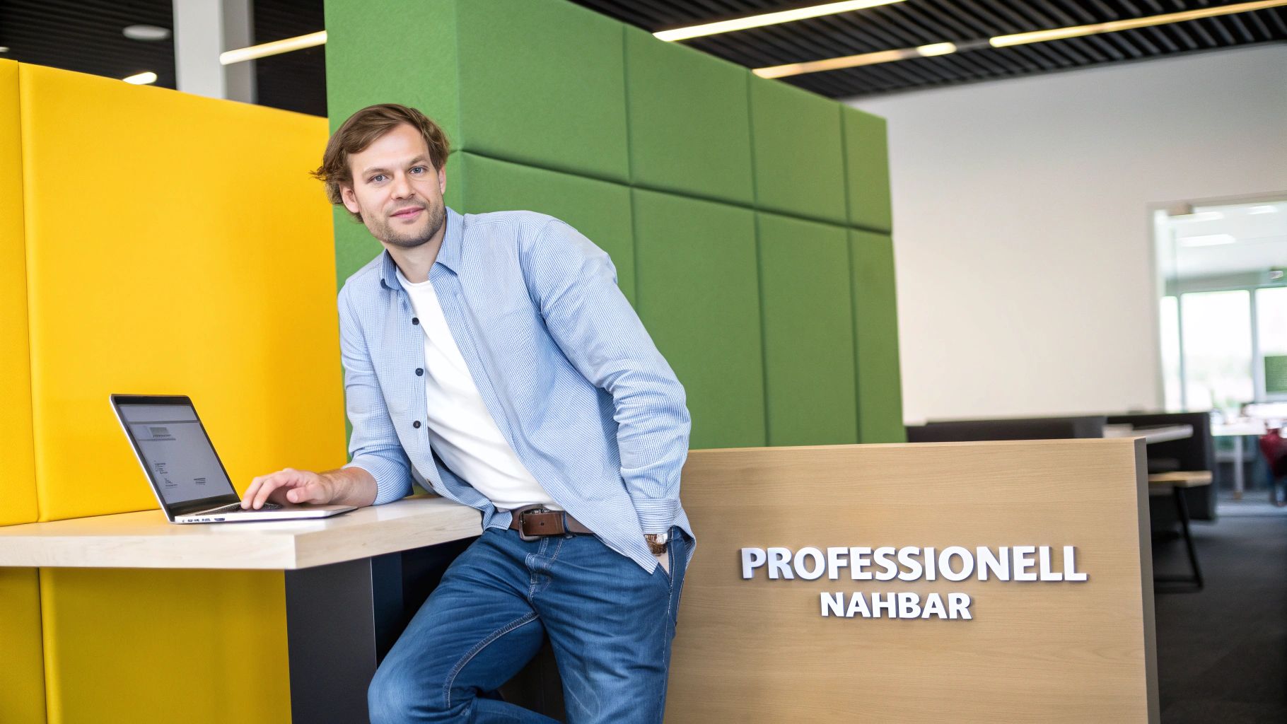 Der professionelle Lean: Lässig und kompetent anlehnen