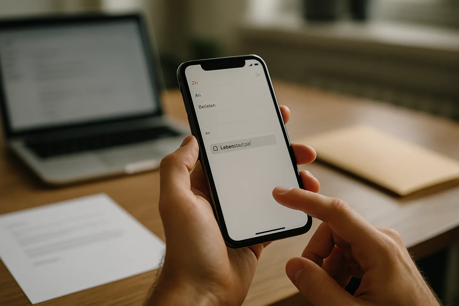 Dateinamen, Komprimierung und Versandablauf bei der bewerbung per mail