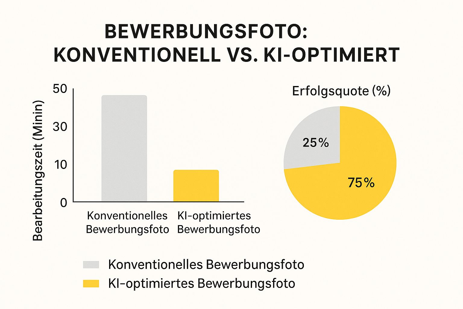 Infographic about bewerbungsfoto mit ki