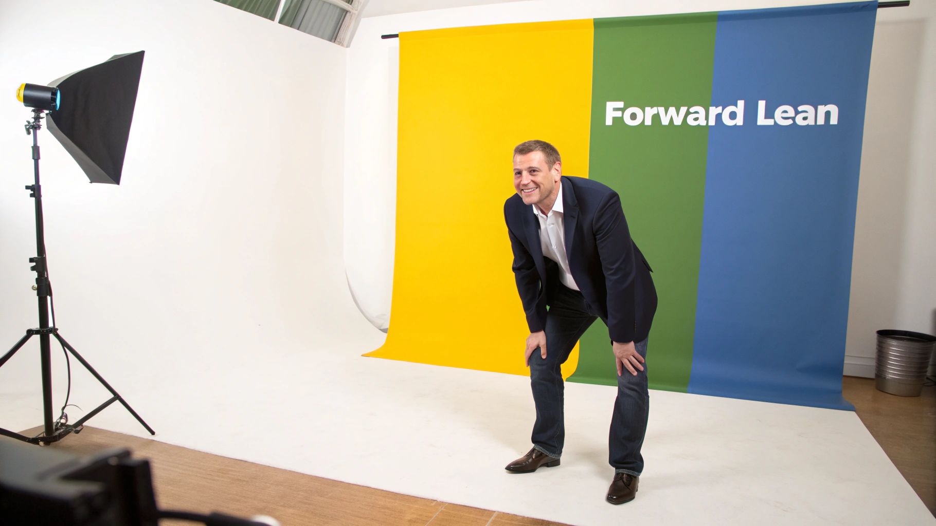 The Classic Forward Lean