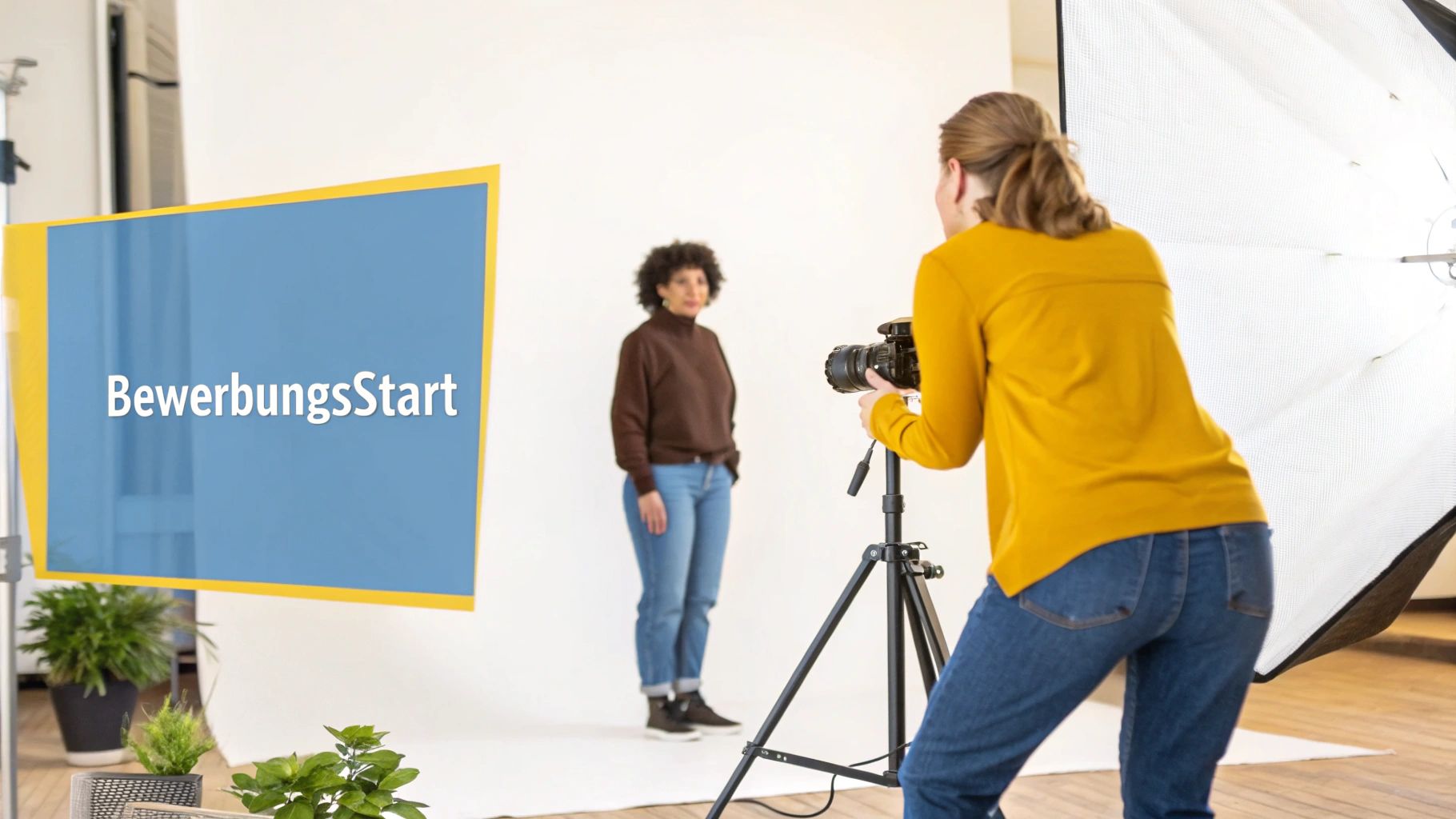 Professionelles Bewerbungsfoto