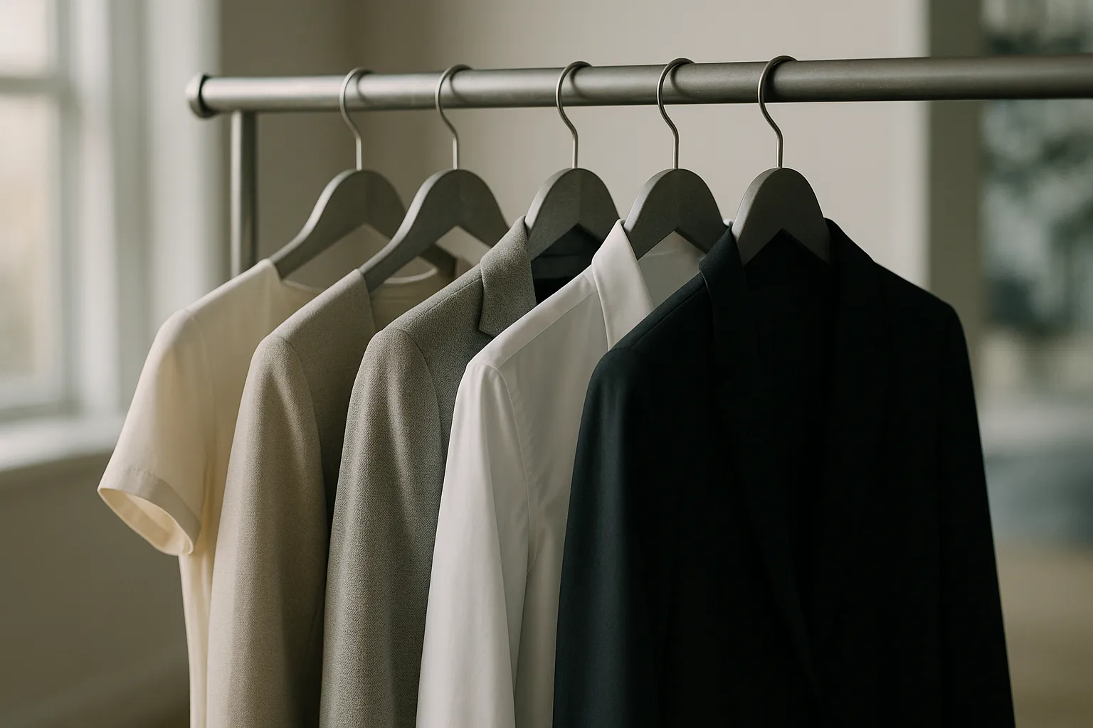 Capsule Wardrobe Beispiel – tipps für businessfotos