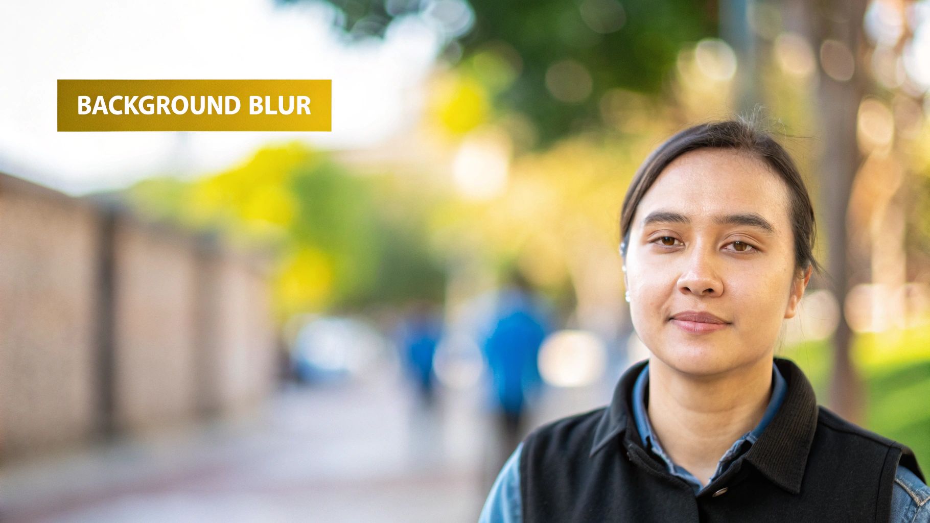 Use Appropriate Background and Depth of Field