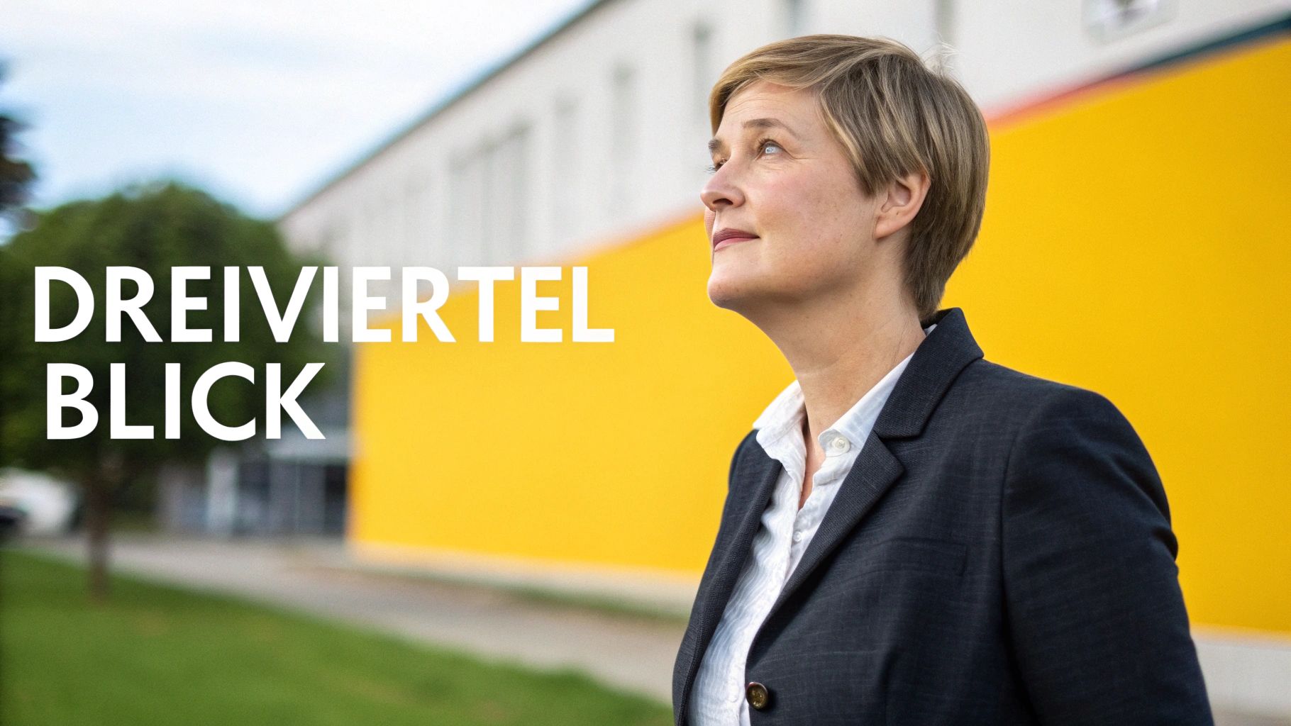 Slight Three-Quarter Turn Pose